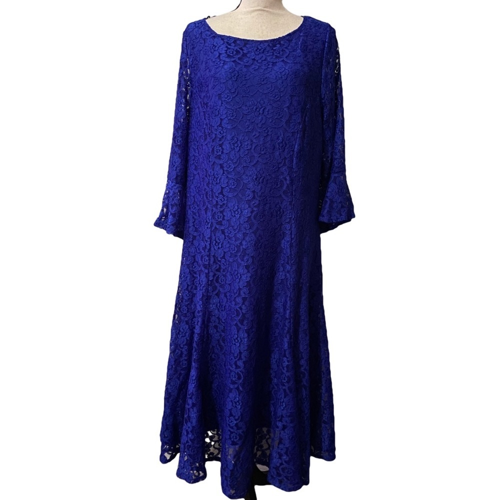 Joanna Hope blue formal gown size US 20 NWT